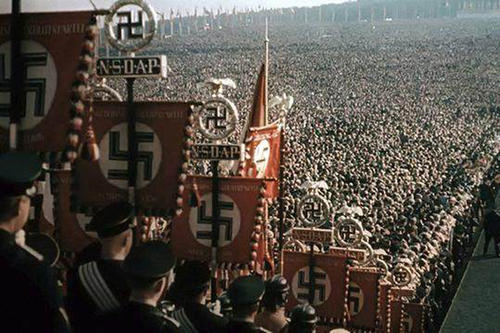 纳粹德国卐字旗为什么被禁用,二战德国纳粹标志卐是什么意思