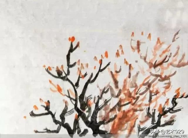 山水画树木画法技法视频,山水画中的树教学