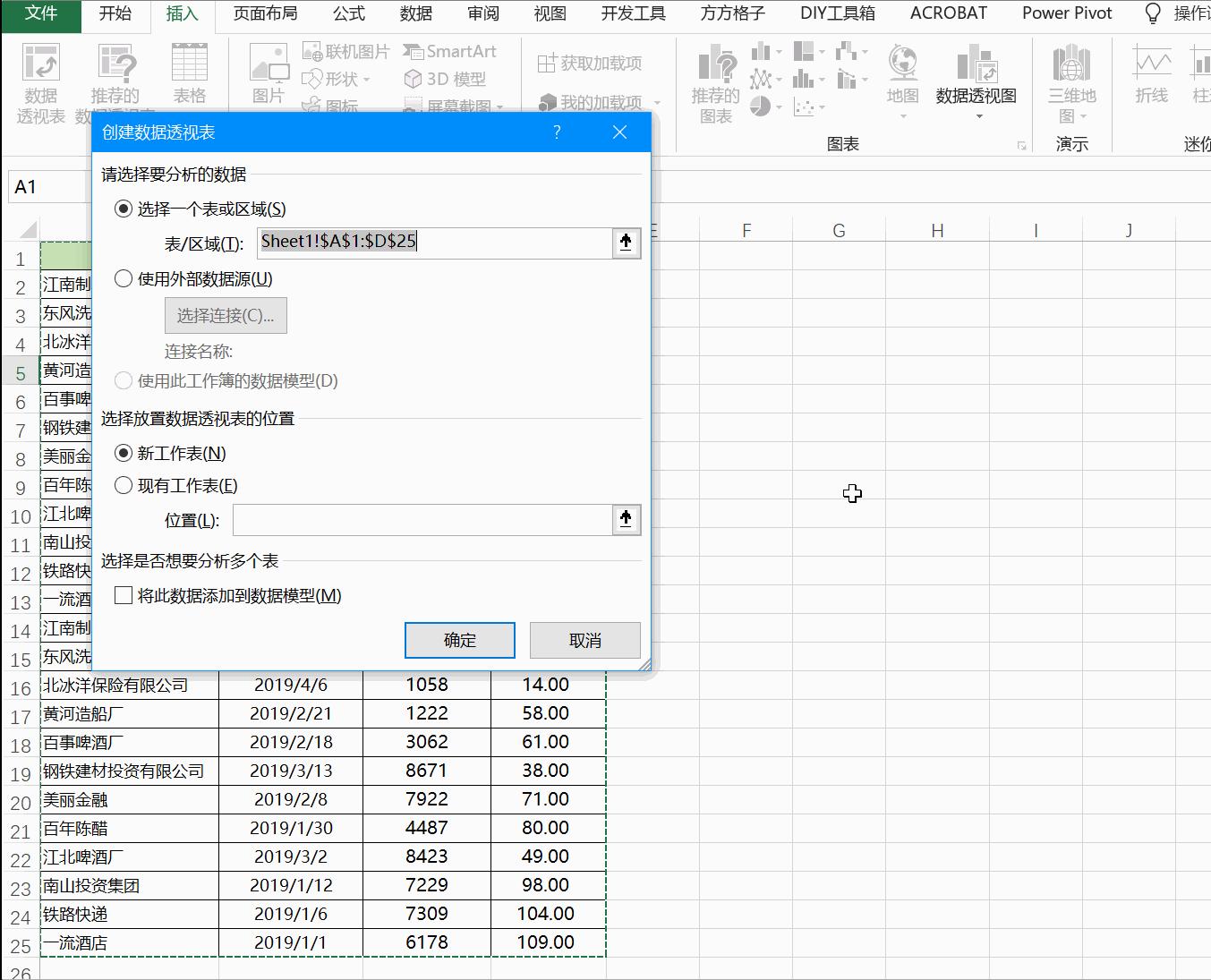 数据透视表教程在excel中有,常见数据透视表excel教程