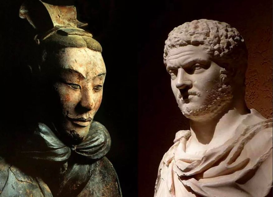 秦皇陵兵马俑外国人,秦俑博物馆的兵马俑是真的吗