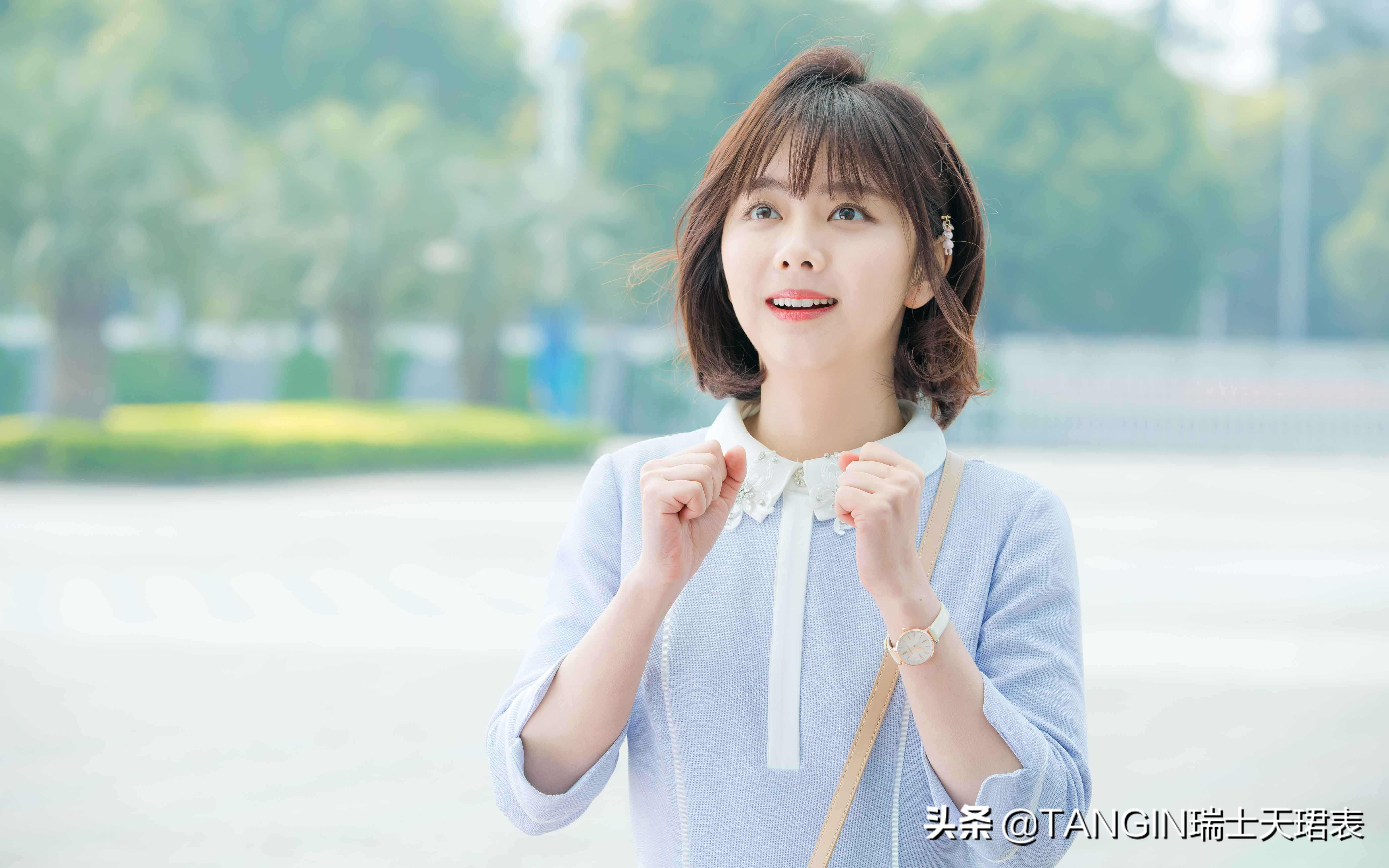 谭松韵不老童颜图片,谭松韵终于有30多岁女人的样子