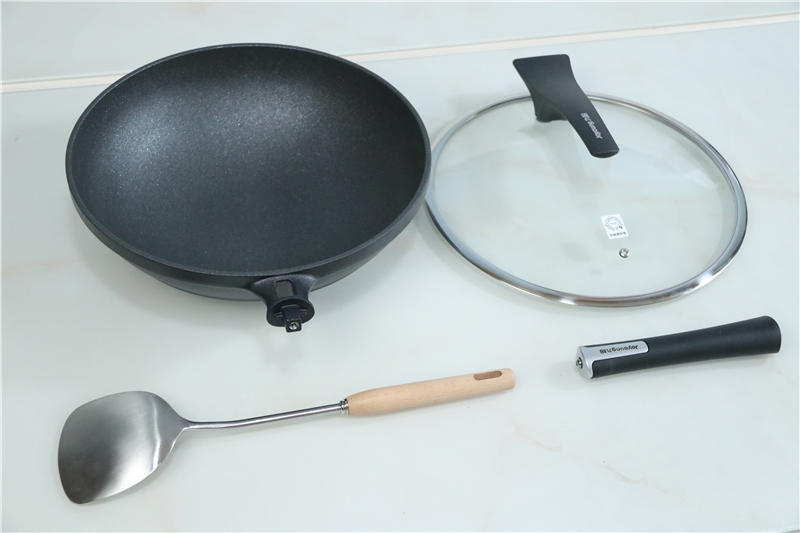 九阳晶钻不粘锅测评,九阳麦饭石不粘锅煎鸡蛋