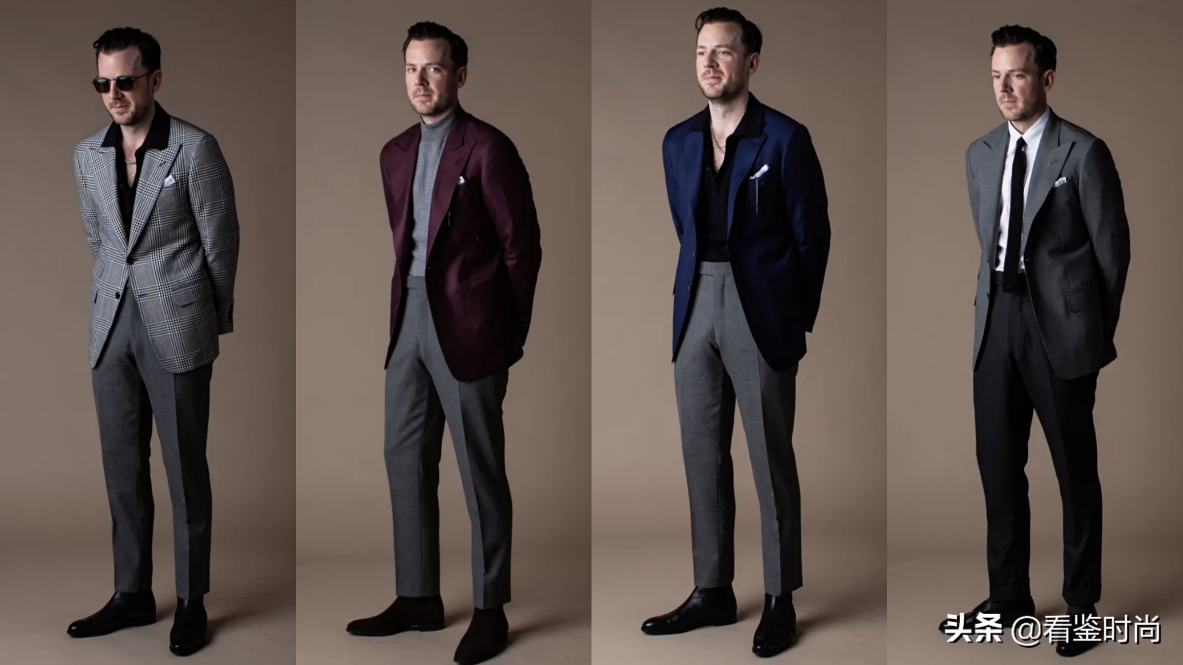 小个子男装160-165高级感西装,复古轻奢西装搭配男装