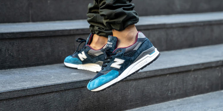 新百伦newbalance998,新百伦998和990v2上脚哪个好看