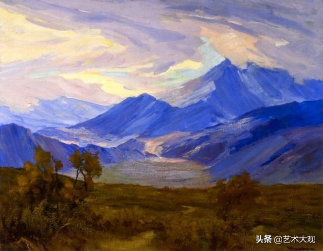 美国画家马克霍沃思风景油画,安德烈杰拉西莫夫油画作品