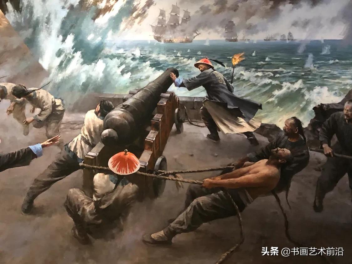 威远炮台遗址博物馆,威远炮台遗址现代海军