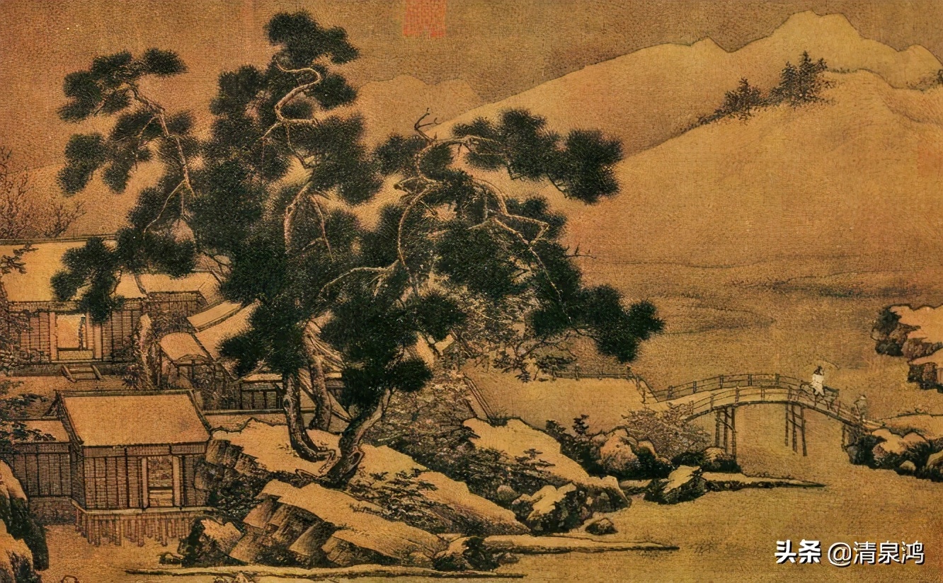 山水画人物点景画法技巧,点景人物作为山水画的关键构成