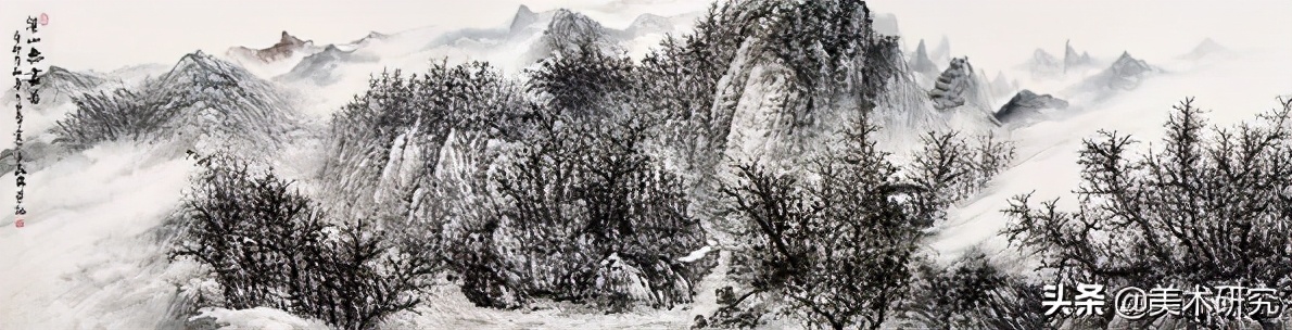 中国画与油画的艺术风格,浅谈写意风景油画