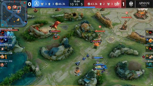 Hero3:2险胜KSG，“电竞黄埔”剑指S组，LGD距离B组又近了一步