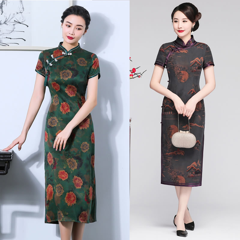 穿旗袍的女人优雅精致,穿旗袍的女人真有韵味