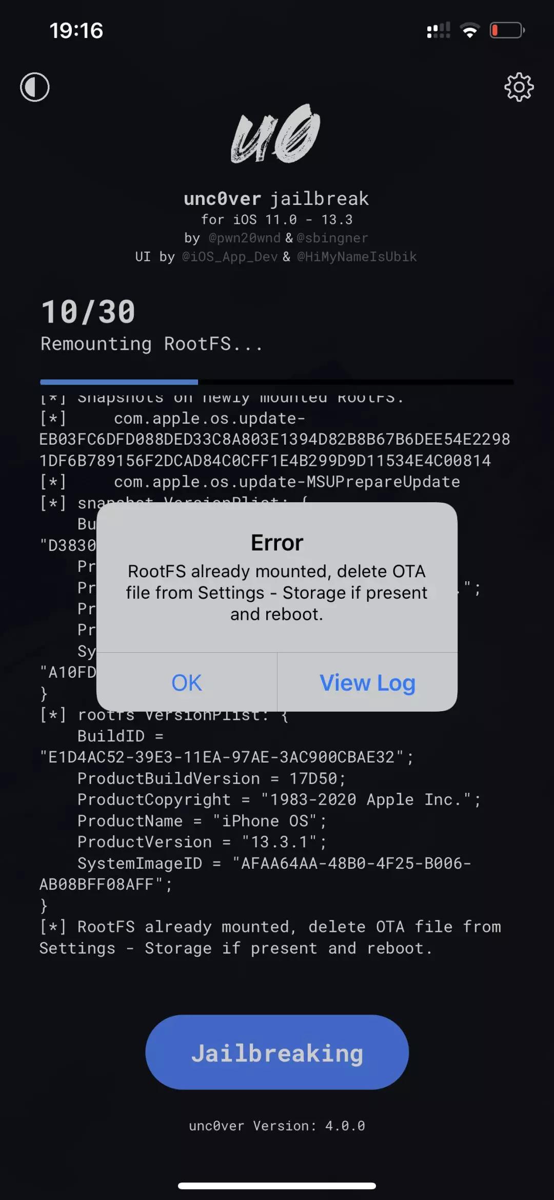 iphonex13.3越狱后安装不上cydia,ios13.3.1最新越狱消息