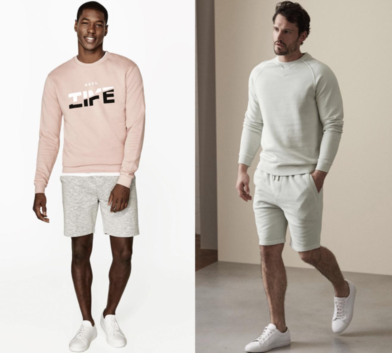 男生短裤怎么穿比较帅,男生短裤怎么穿搭配好看