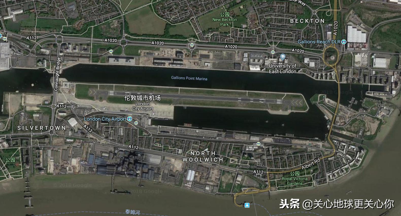 伦敦希思罗机场全景,英国伦敦希思罗机场