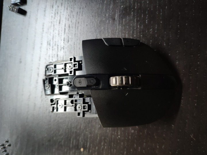 拆解罗技g90鼠标,罗技g502怎么拆右键微动开关