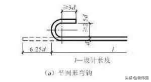 钢筋下料弯钩增加长度计算方法,钢筋图示长度与下料长度的区别
