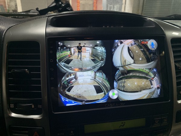 容桂尚韵—丰田霸道改装魔立方DSP6声音甜美清脆