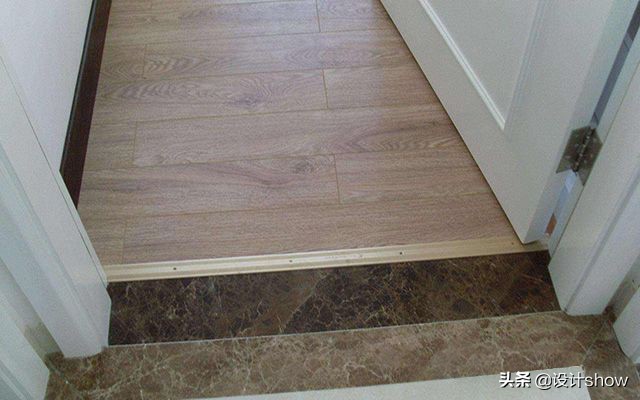 瓷砖和地板交接处1.5收口条怎么弄,地板无缝收口怎么做到的