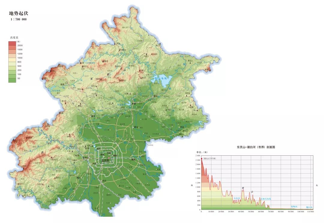 地图上北京的位置怎么看,北京城布局图高清大图