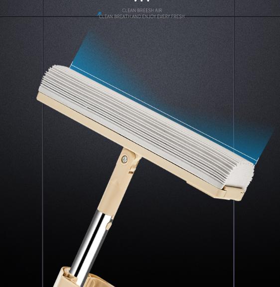 自拧水拖把免手洗懒人拖地神器,自动拧水拖把可拆卸