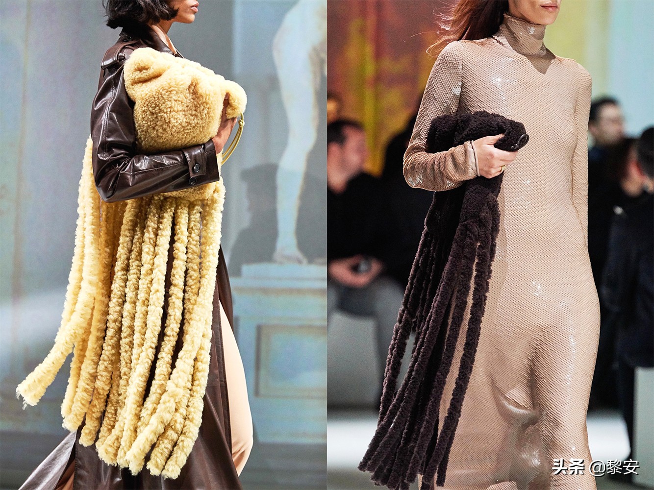新包结构丨BottegaVeneta2020秋冬秀场，编织×流苏