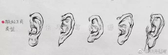 速写看一眼画一笔,用速写的方法画肖像画