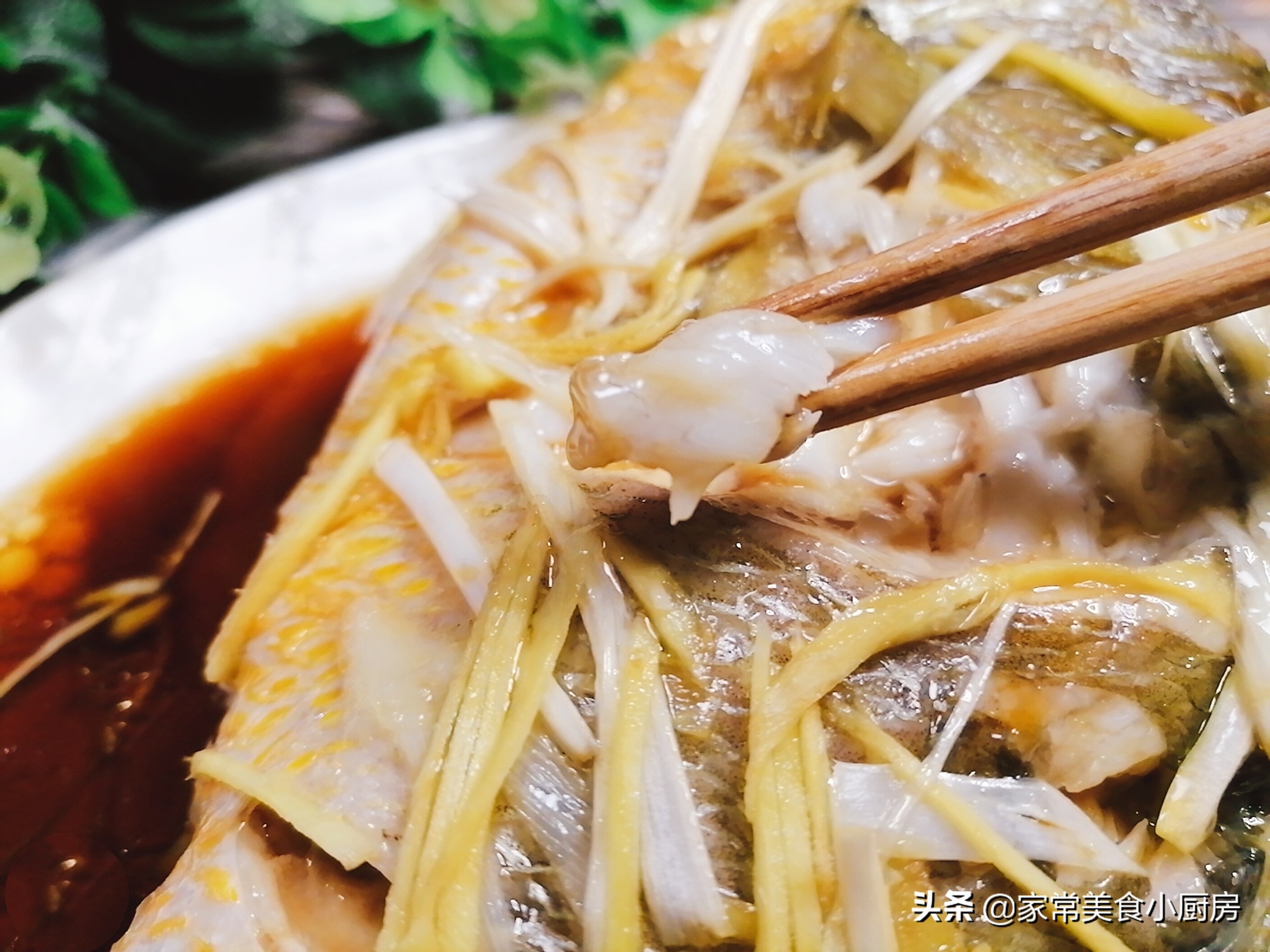 简单清蒸大黄鱼的最佳做法,清蒸大黄鱼怎么做最好吃