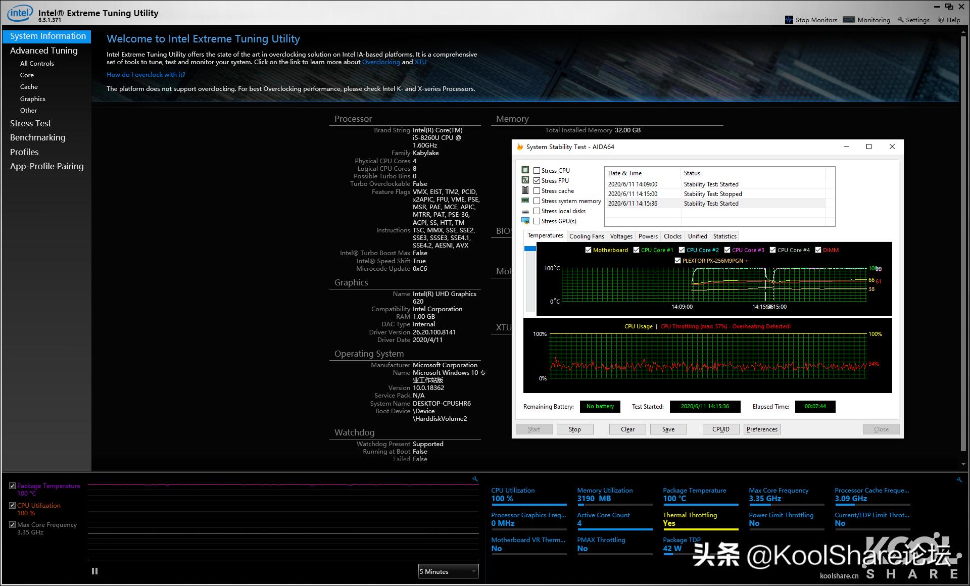 intelnuc豆子峡谷性能测评,nuc8i5beh评测