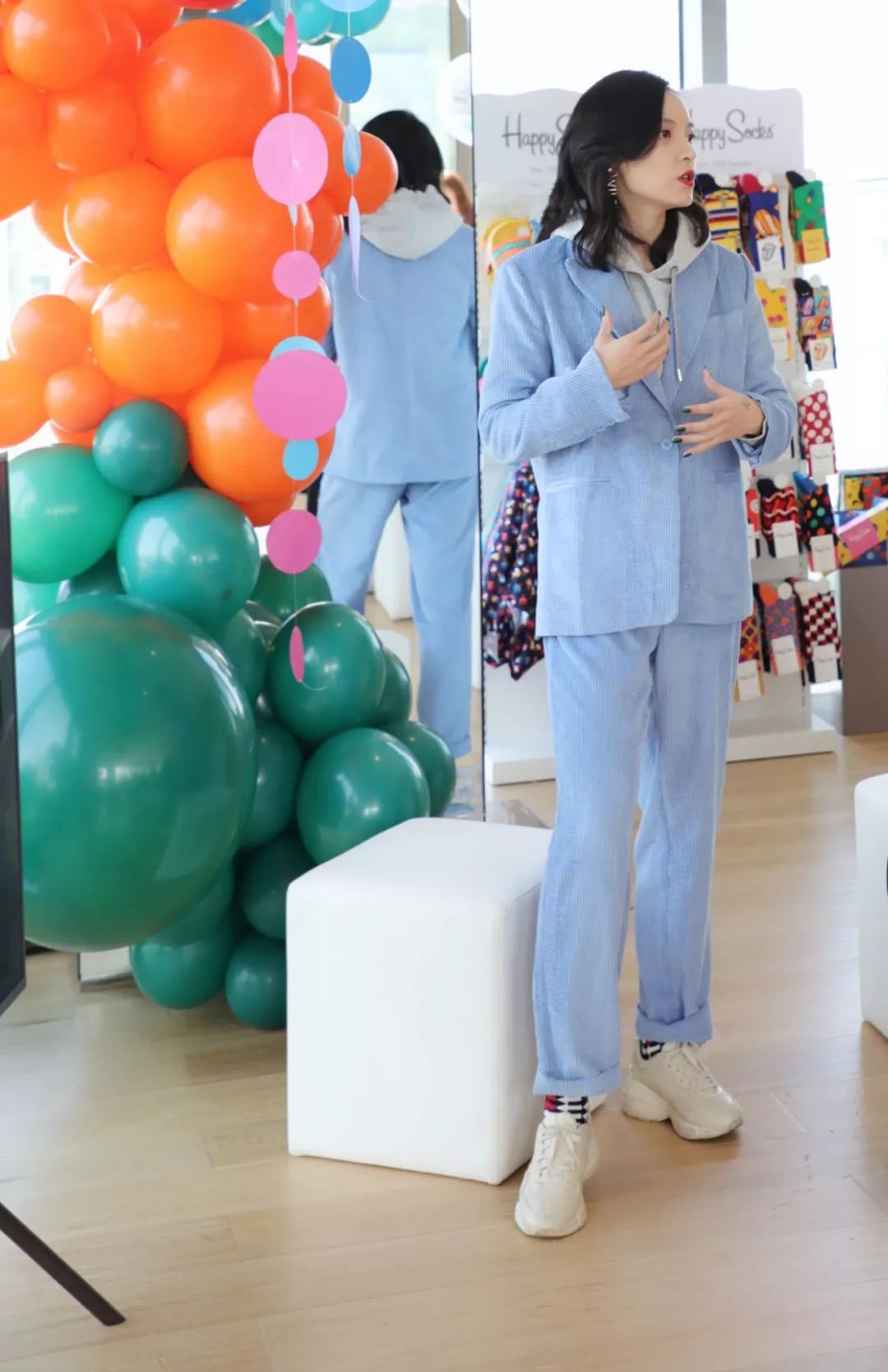 杨幂最潮穿搭,杨幂露腿式穿法