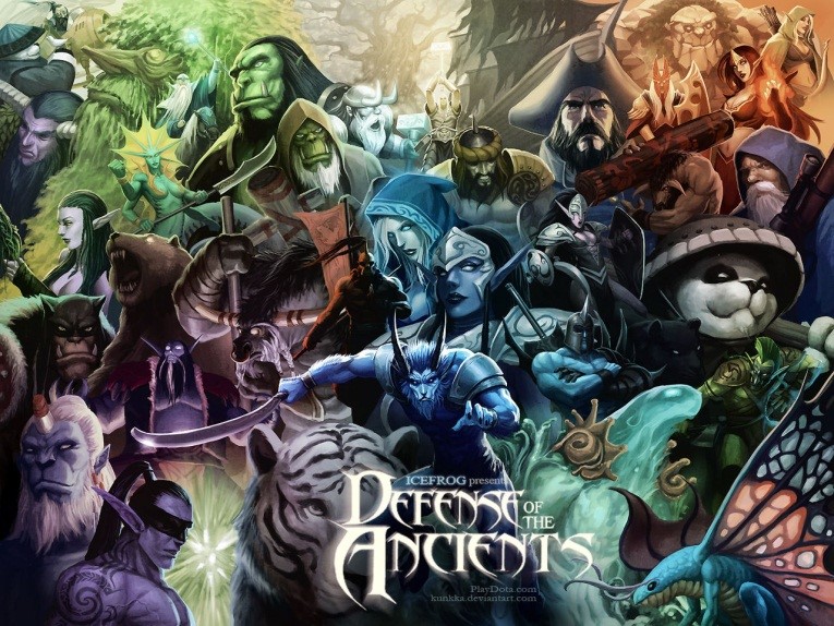 dota打不好的去玩lol,冰女dota与lol