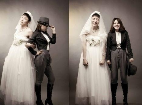 主卧室婚纱照相框风格,舒淇冯德伦婚纱照风格