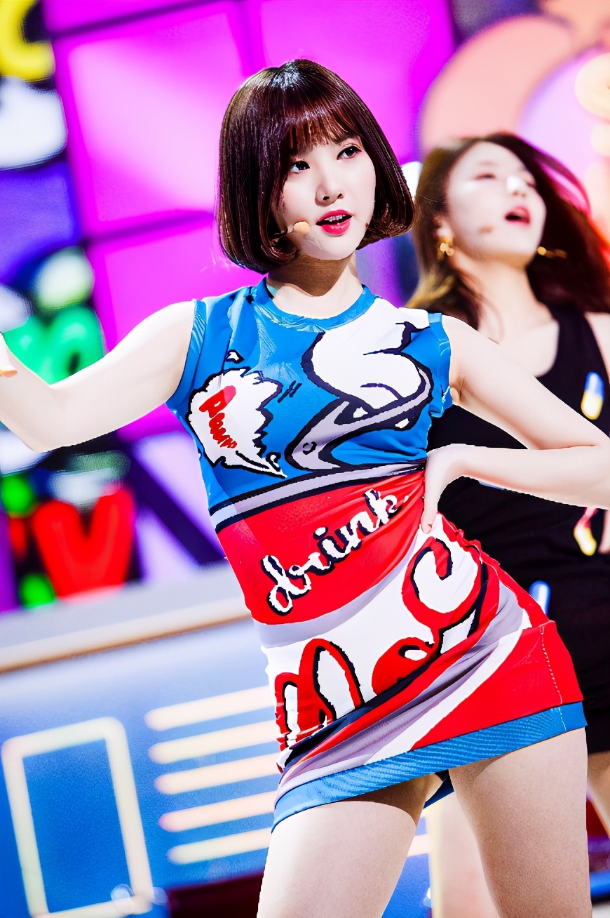 gfriend丁恩妃可爱场面,gfriend丁恩妃紫裙