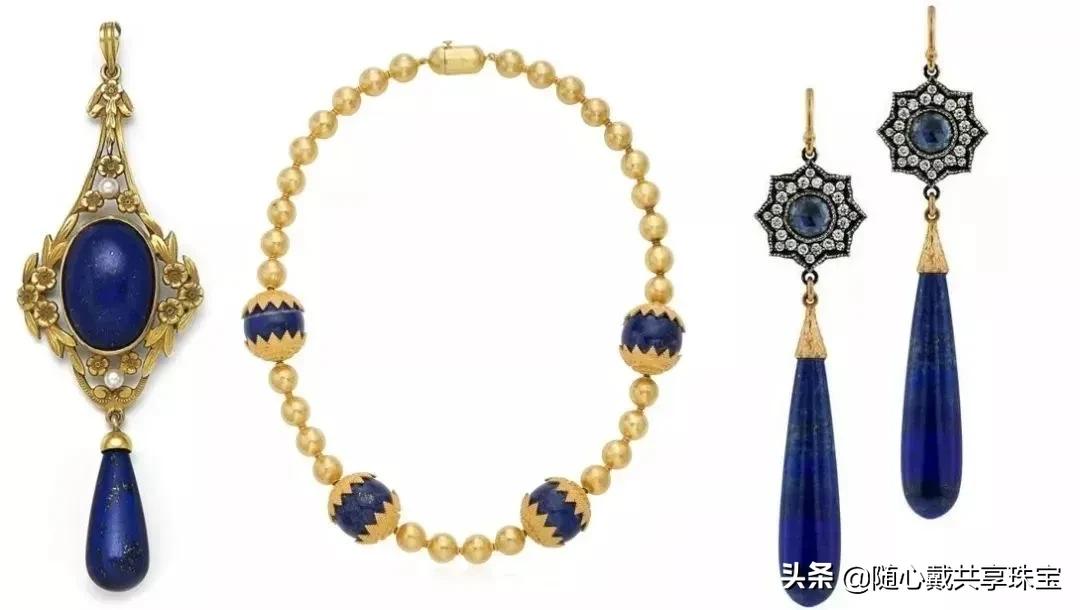 蓝色瑰宝青金石,青金石自然界的蓝色