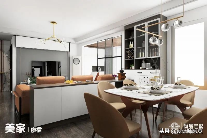 求求你，客餐厅别装那么多柜子，别人家这一个柜子就够了