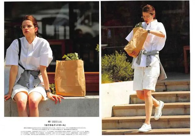 夏天白衬衫牛仔裤穿搭少年感,夏季穿搭学生休闲t恤牛仔裤穿搭