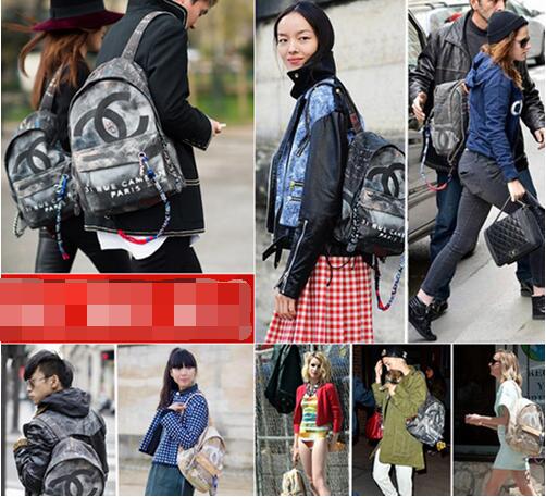 欧美时尚双肩包搭配,奢侈品好看的包包推荐