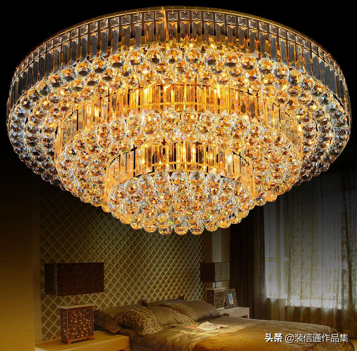 到底选水晶灯还是简单灯,水晶灯和低压灯的区别