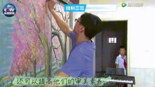 粉笔在黑板上画什么最漂亮,黑板报粉笔画技巧油画