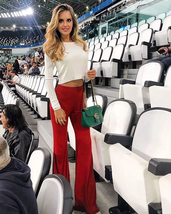 尤文图斯球员鲁加尼的美丽妻子,鲁加尼尤文女友