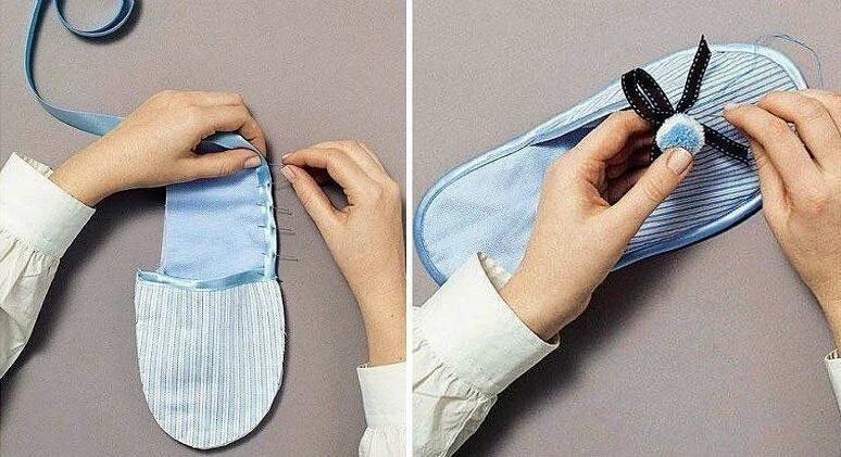 手工拖鞋制作教程简单又好看,手工制作布拖鞋教程