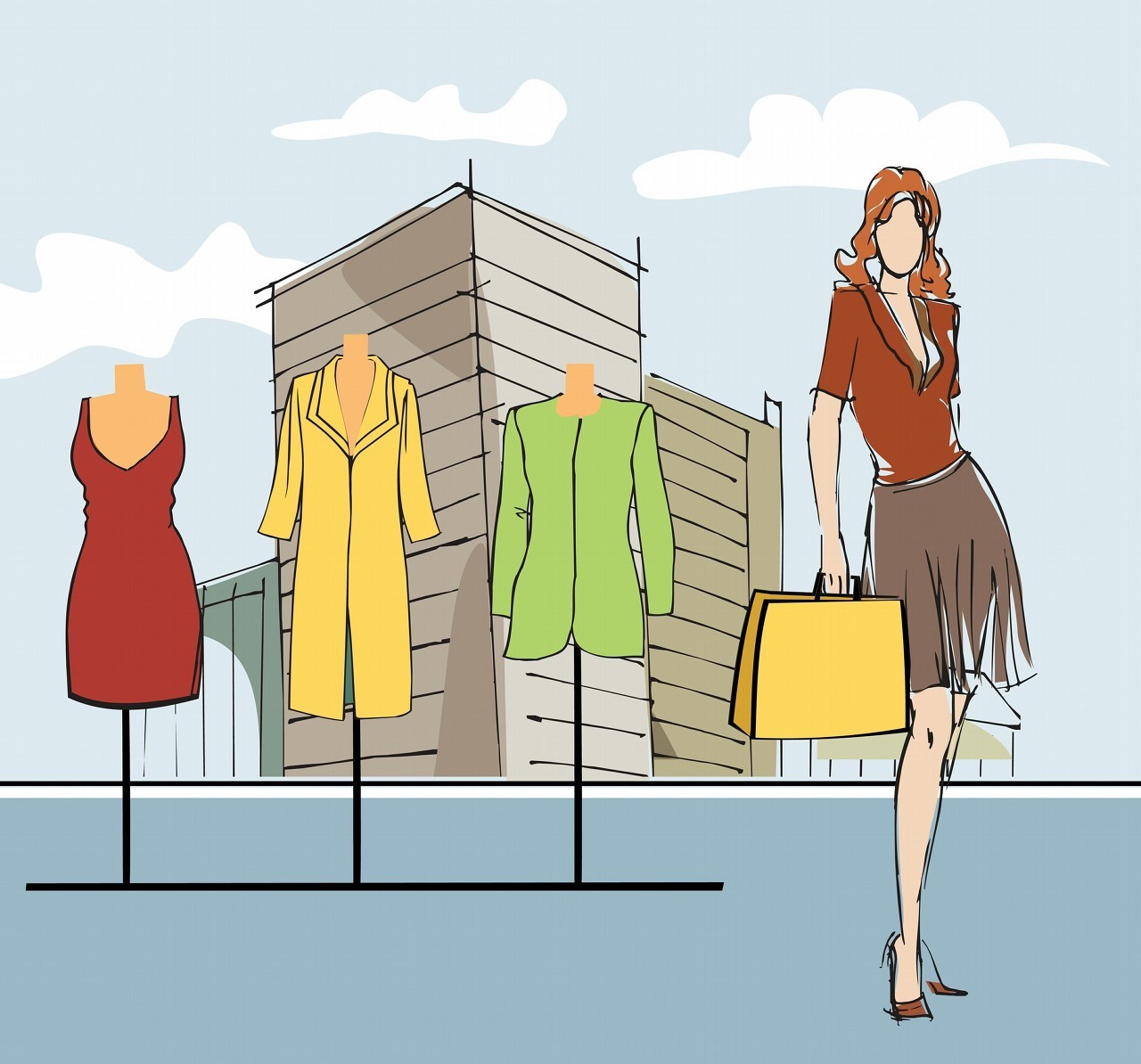 贵的衣服和便宜的差在哪里,为什么同样的衣服价格相差一百块