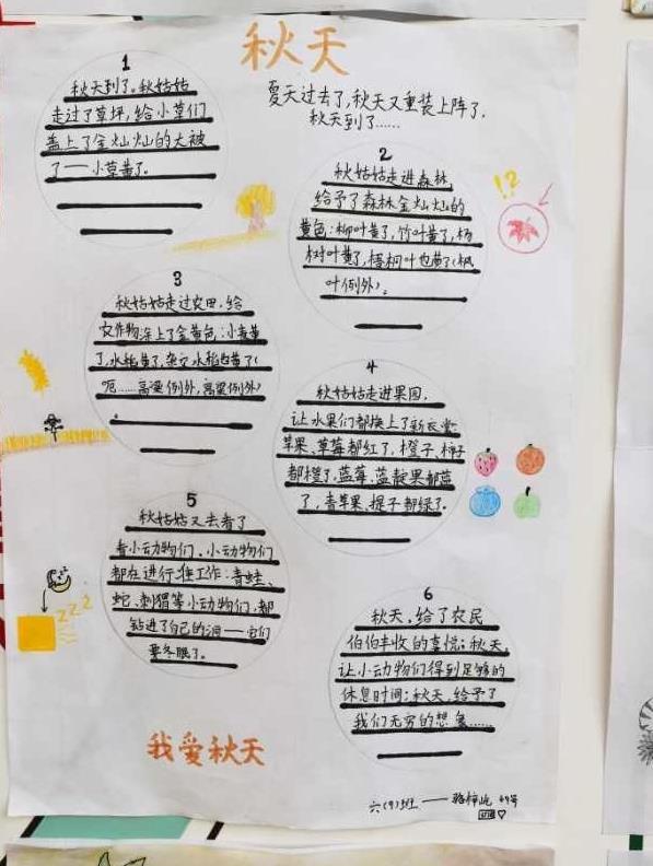 太有创意了！古城实小开展“秋•树叶”为主题的实践活动