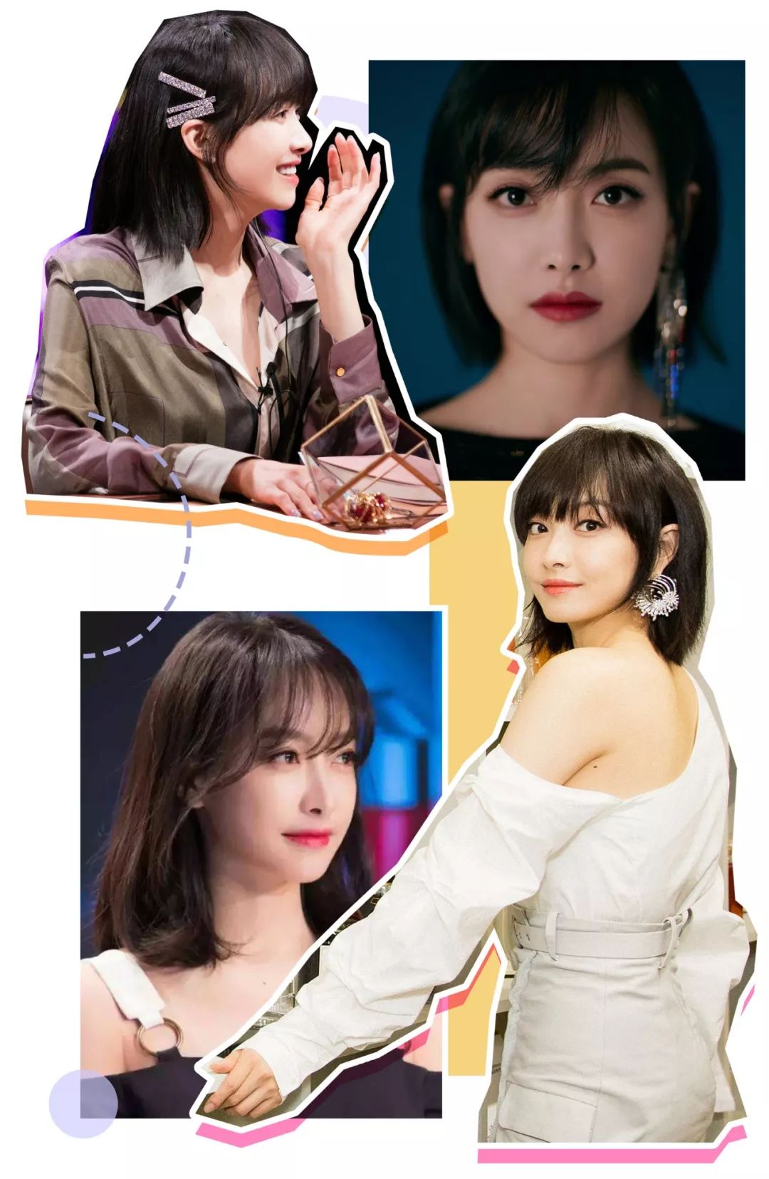 长脸型剪什么刘海显脸小,什么脸型都适合的刘海在家就能剪