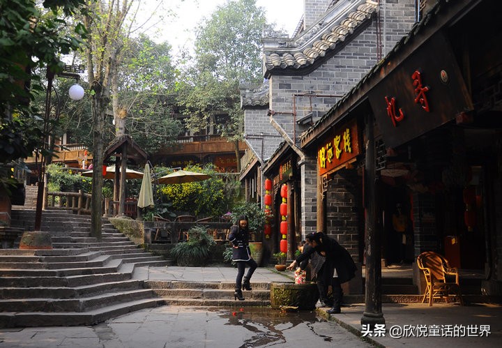 元通古镇与黄龙溪古镇哪个好,四川黄龙古镇