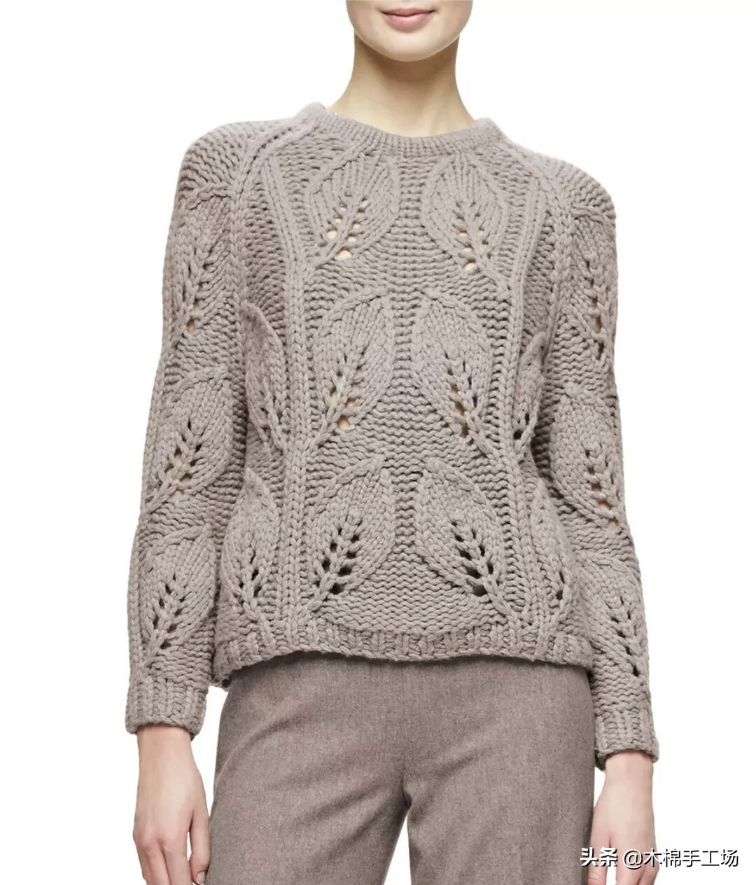 50-60岁开衫毛衣外套编织花样,500种实心花样编织毛衣麻花图案