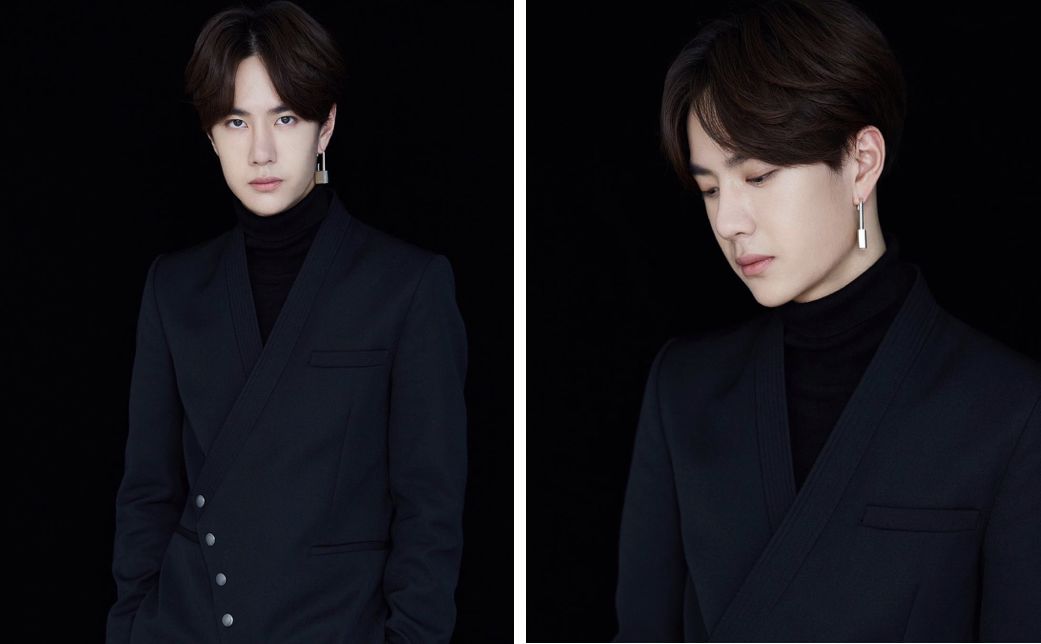 王一博西装复古风,王一博的心头肉