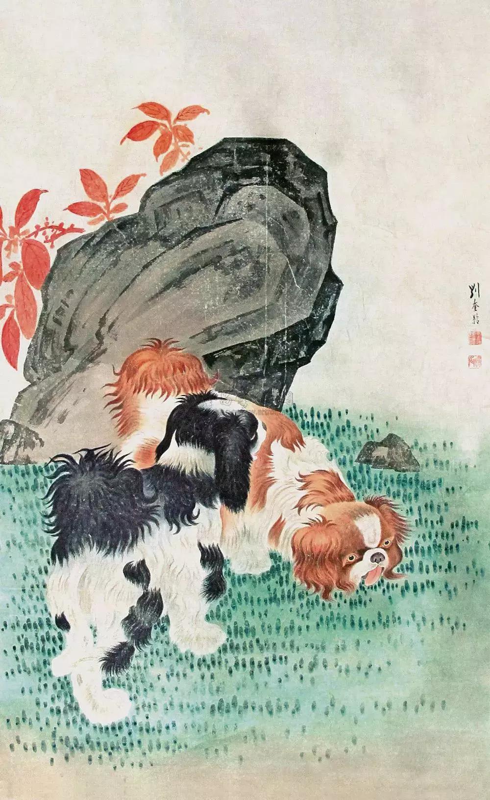人物画国画大师刘继卣排名,齐白石刘奎龄画