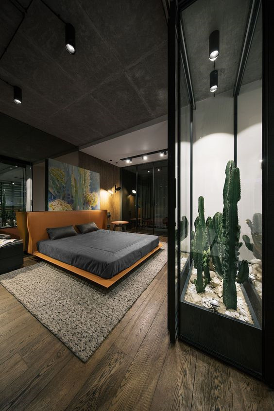 电视背景墙做房间隔断最新款,卧室和客厅之间用玻璃隔断