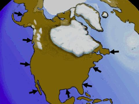 冰川地貌断层图,喀斯特溶蚀地貌的形成过程图片