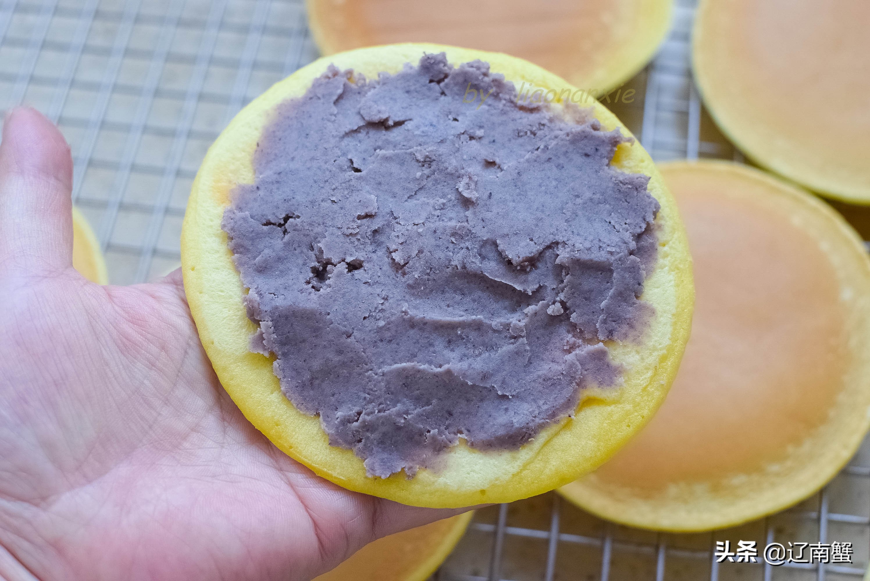 铜锣烧做法教程烤箱,懒人铜锣烧做法不用面粉