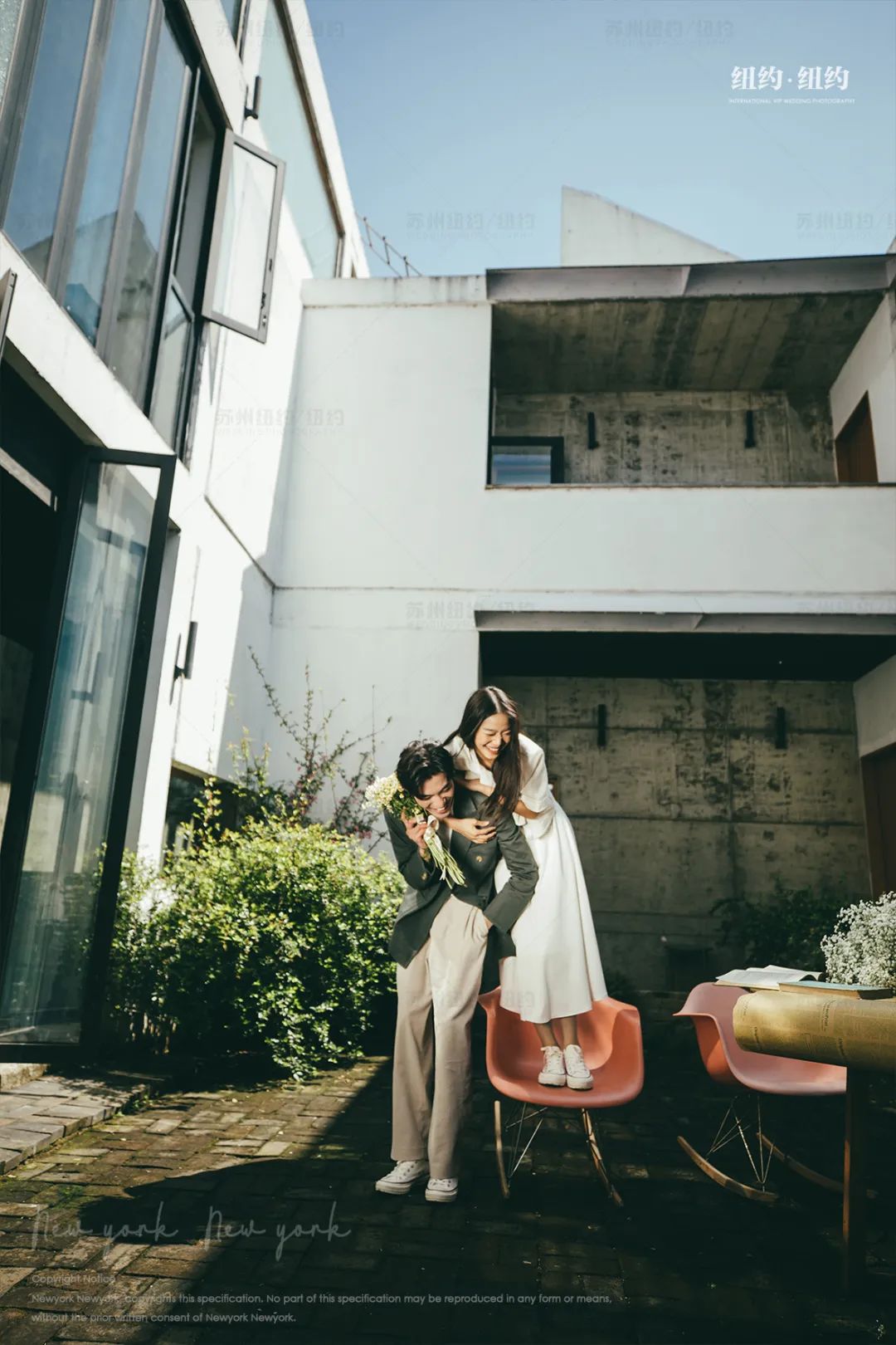 轻奢风婚纱照,原宿风简约婚纱照